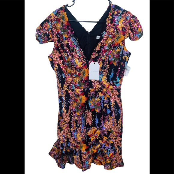 {NWT} Dress The Population Corinne Sequin Dress XXL - Picture 5 of 12